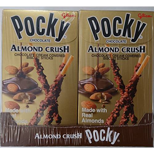 Glico Pocky Almond Crush, 1.45-Ounce (Pack of 10)
