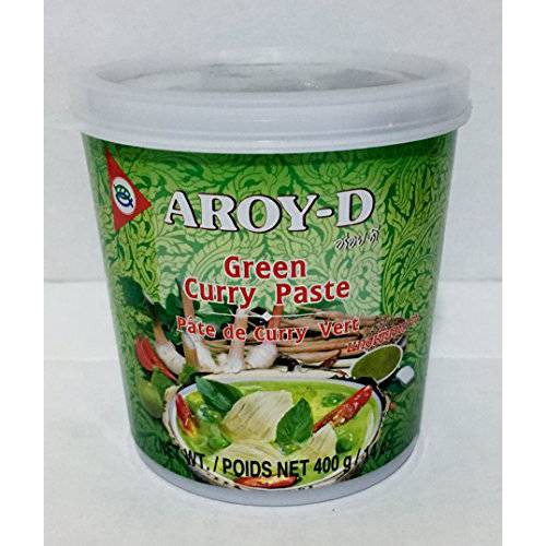 14oz Aroy D Green Curry Paste (Pack of 1)