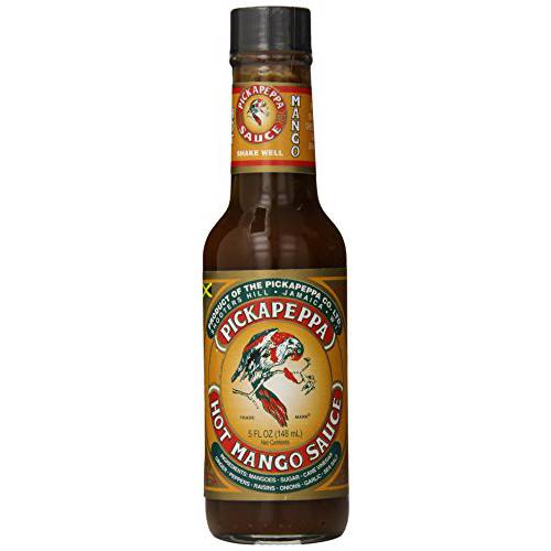 Pickapeppa Mango Sauce, Hot, 5 Ounce