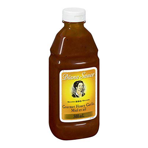 DIANA Sauce, Honey Garlic, 1ct, 500ml /16.9 oz {Imported from Canada}