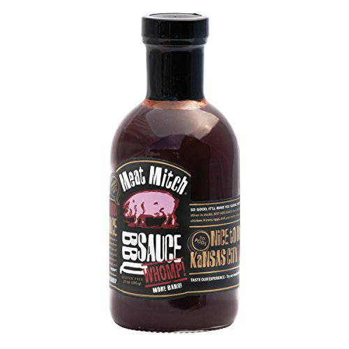 Meat Mitch WHOMP BBQ Sauce, 21.0 Ounce | Kansas City Gourmet Competition Barbecue Sauce