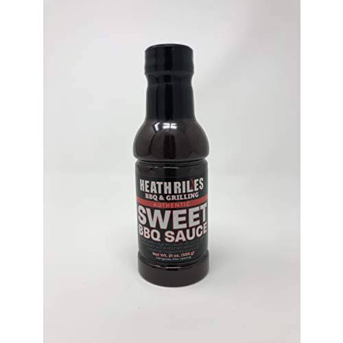 Heath Riles BBQ Sweet Barbecue Sauce, Champion Pitmaster Recipe, Bottle 16 oz.