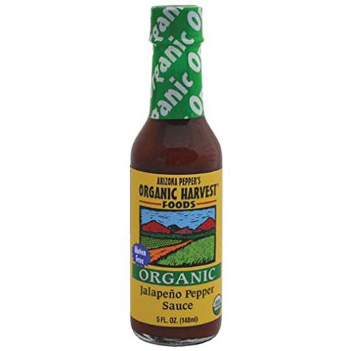 Organic Harvest Gluten Free Jalapeno Pepper Sauce, 5 Fluid Ounce - One Bottle