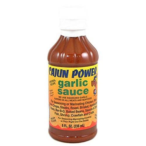 Cajun Power Garlic Sauce 8oz (Pack of 3)