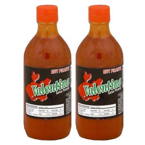 Valentina Black Label Hot Sauce - 12.5 oz. (Pack of 2) (Extra Hot)