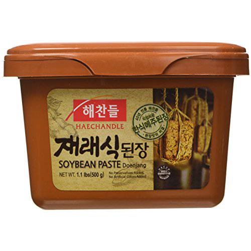 CJ Haechandle Soybean Paste, Korean Doenjang, 500g (1lb),