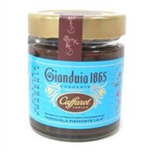 Caffarel Premium Dark Gianduia Cream Hazelnut Spread 210gr, Imported from Italy