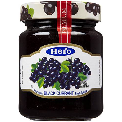 Hero Black Currant Fruit Spread, 12 oz