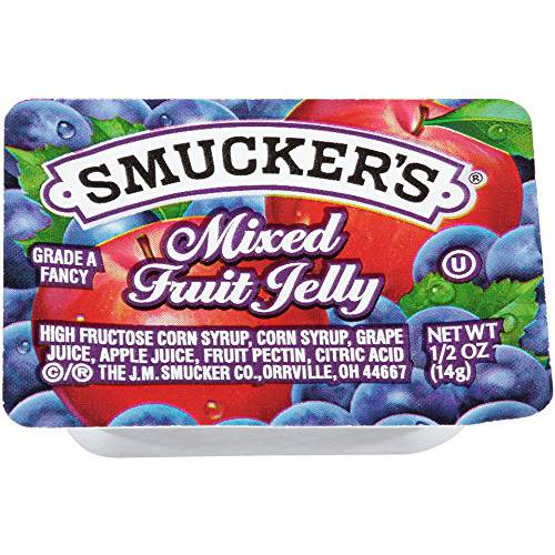 Smucker’s Mixed Fruit Jelly, 200 Count