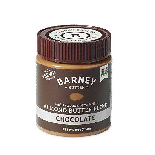 BARNEY Almond Butter, Chocolate, Paleo Friendly, KETO, Non-GMO, Skin-Free, 10 Ounce