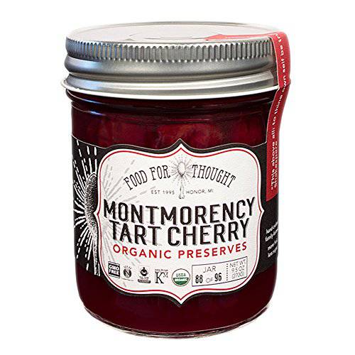 Food For Thought, Preserve Tart Cherry Organic, 9.5 Ounce