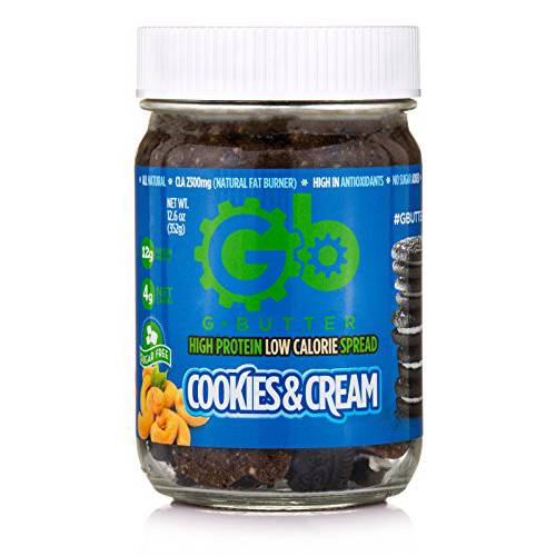 G Butter High Protein Low Calorie Spread - Cookies and Cream
