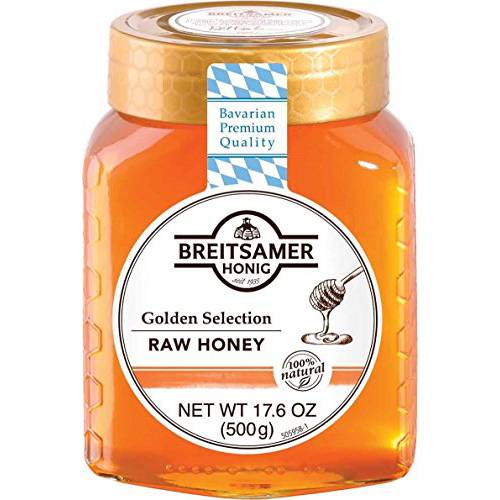 Breitsamer, Golden Selection Honey Jar, 17.6 oz