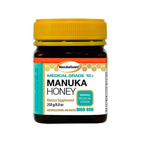 Manukaguard Medical Grade Manuka Honey 12+ Dietary Supplement, 8.8 Ounce