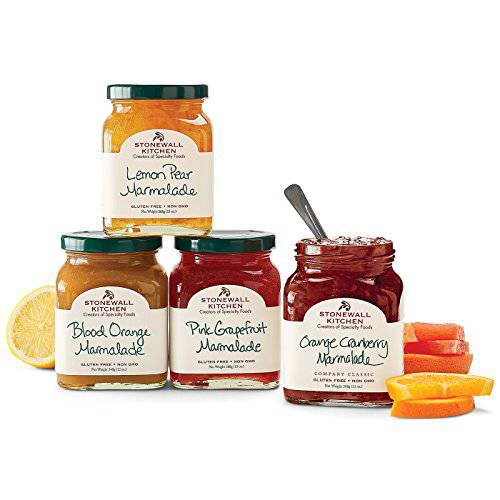 Stonewall Kitchen 4 Piece Marmalade Collection