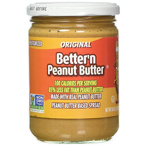 Better’n Peanut Butter Original 16 Ounce (Pack of 6)