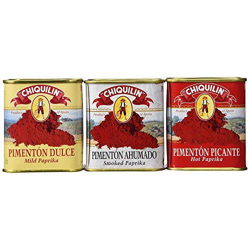 CHIQUILÍN hot, smoked and mild paprika, 7,92 oz - 75 grams - Gourmet Products since 1909