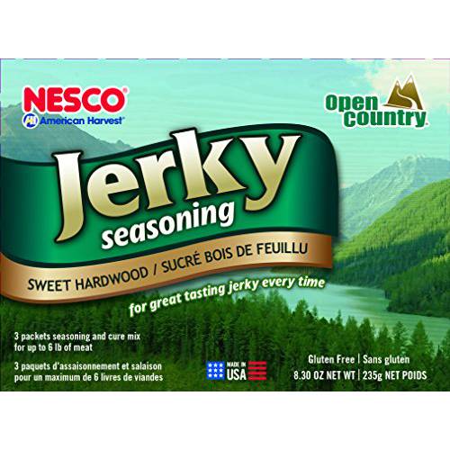 Nesco BJS-6, Jerky Spice Works, Sweet Hardwood Flavor, 3 -Count (Packaging May Vary)