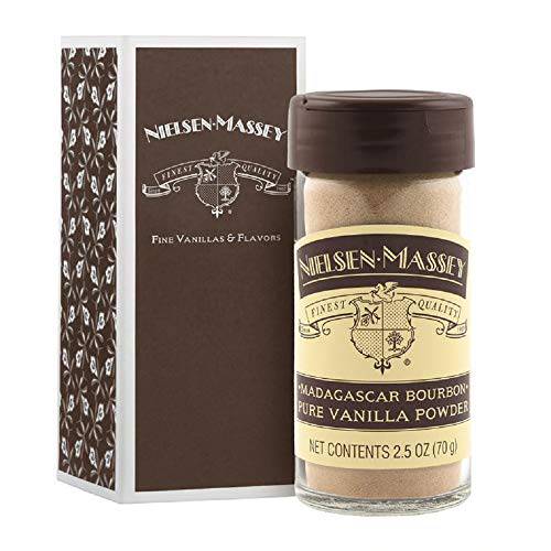 Nielsen-Massey Madagascar Bourbon Pure Vanilla Powder, with Gift Box, 2.5 ounces