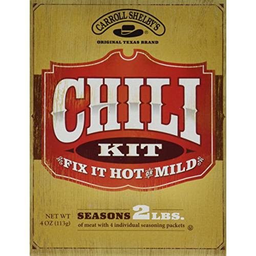 Carroll Shelbys Original Texas Chili Kit, 4 oz (Pack of 2)
