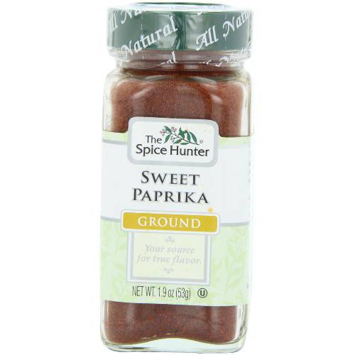 The Spice Hunter Paprika, Sweet, Ground, 1.9-Ounce Jar