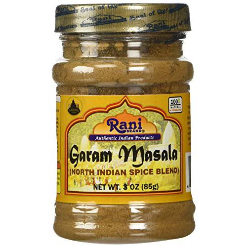 Rani Garam Masala Indian 11 Spice Blend 3oz (85g) Salt Free ~ All Natural | Vegan | Gluten Free Ingredients | NON-GMO | No Colors | Indian Origin