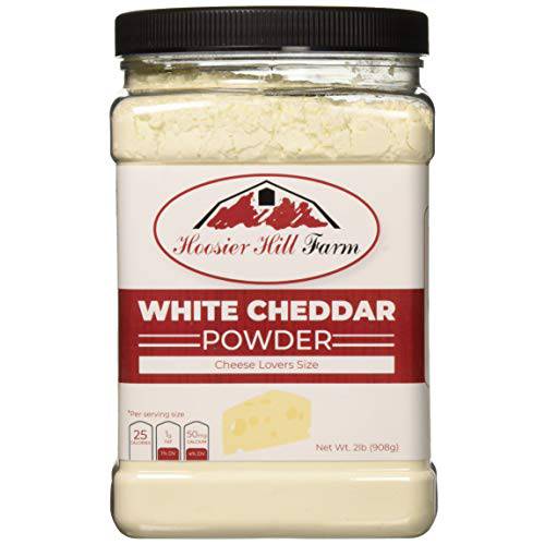 Hoosier Hill Farm White Cheddar Cheese Powder, Cheese Lovers, 2 Pound