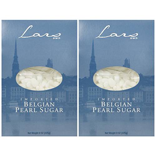 Lars’ Own Belgian Pearl Sugar, 8 Ounce (Pack of 2)