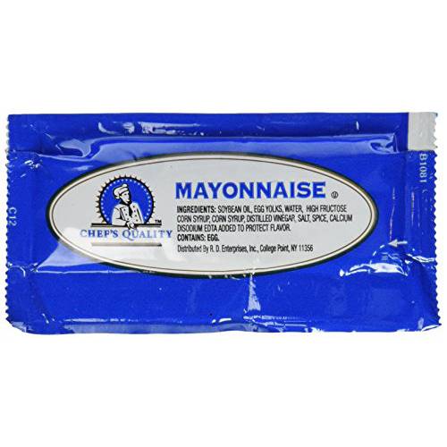 Chefs Quality: Mayonnaise Packets 200 Count