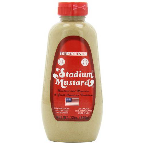 Stadium Mustard, 12 oz (Pack of 6)