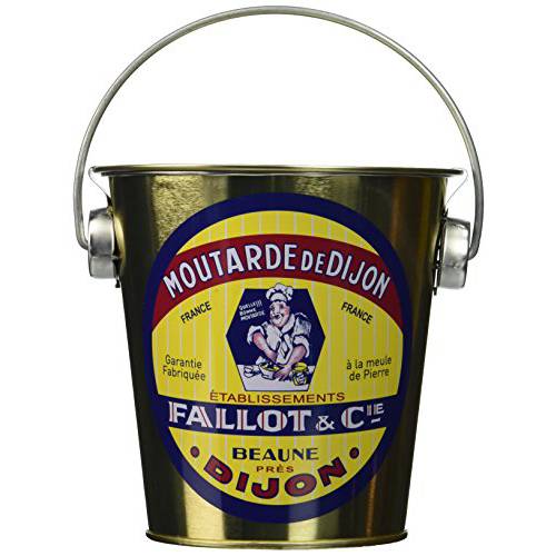 Edmond Fallot Dijon Mustard 15.8Oz Jar Inside Tin Pail