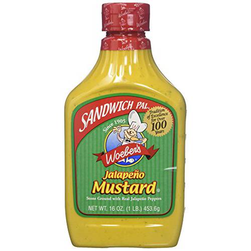 Woeber Mustard Sndwch Pal Jalapeno (2 Pack)