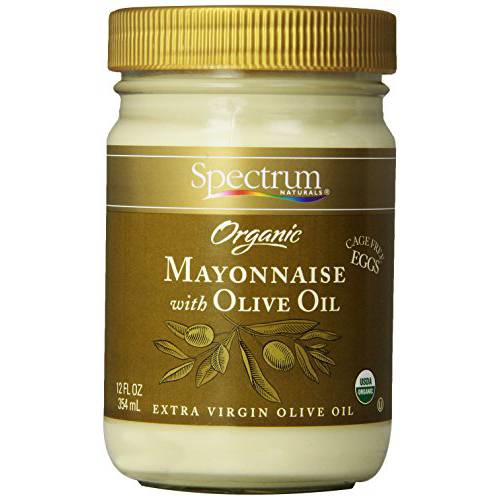 Spectrum Mayonnaise, Olive Oil, 12 oz