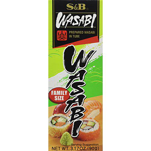 S & B Wasabi Paste 90g (Pack of 3)