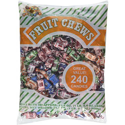Albert’s Chews Fruit Assorted Bag, 240 Piece, 21.2 Ounce