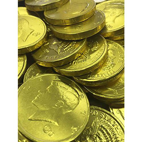 Chocolate Gold Coins, 1lb Bag
