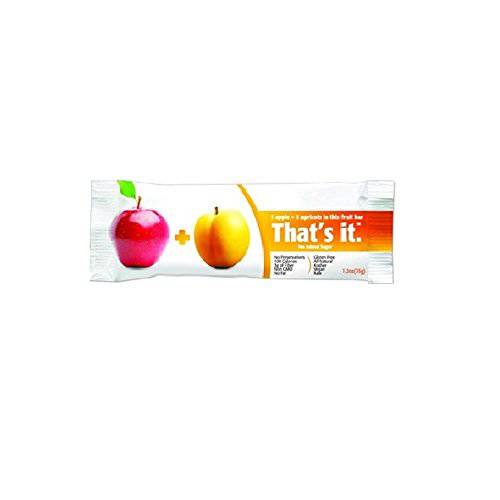 That’s It Fruit Bars, Apple and Apricot, Pack of 24 (2 Cases)