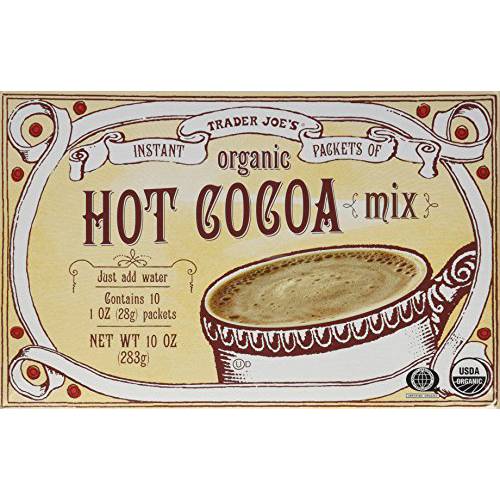 Trader Joe’s Organic Hot Cocoa Mix 10 oz Instant Packets (2 Boxes)