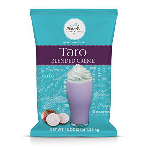 Taro Blended Crème Mix by Angel Specialty Products [3 LB]