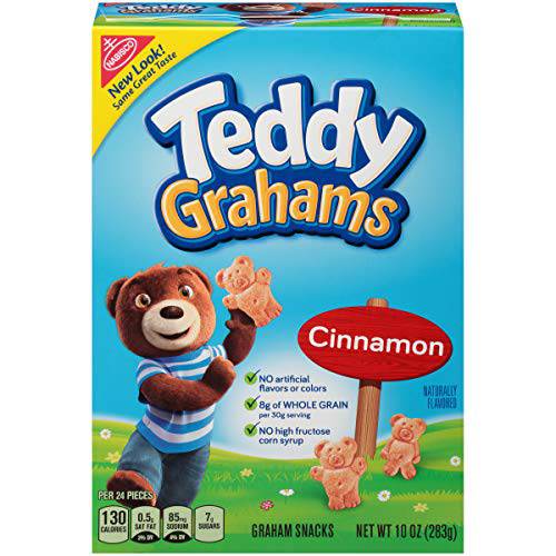 Teddy Grahams Cinnamon Graham Snacks, 10 Ounce