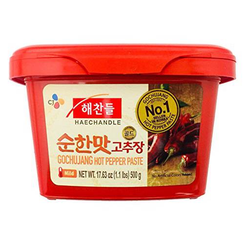CJ Haechandle Soybean Paste (재래식된장) (Mild (순한맛) 1.1 lb, 1 Pack)