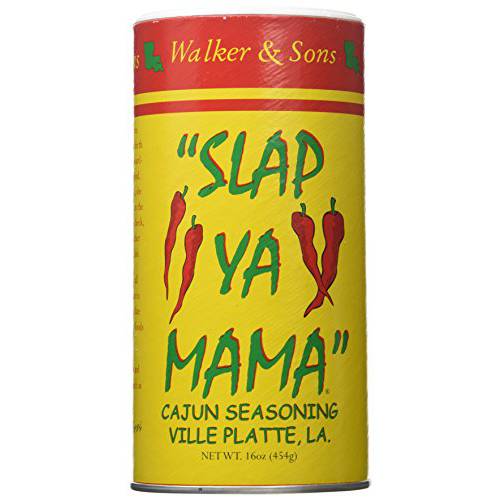 Slap Ya Mama Cajun Seasoning from Louisiana, Original Blend, No MSG and Kosher, 1 Pound (Pack of 3)