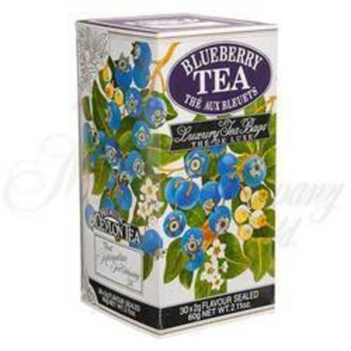 Mlesna Blueberry Tea 30 bags individually foil wrapped