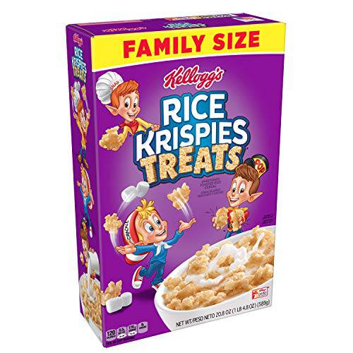 Rice Krispies Treats, Breakfast Cereal, 20.8oz(Pack of 6)
