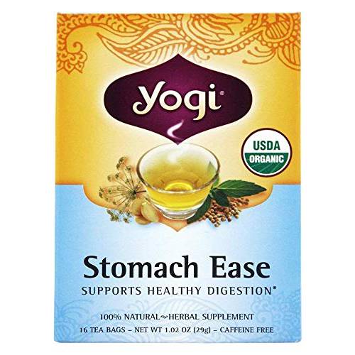 Yogi 27041-3pack Yogi Stomach Ease Tea - 3x16 bag