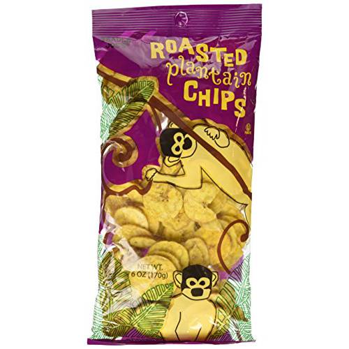 Trader Joe’s Roasted Plantain Chips 6oz (Pack of 6)