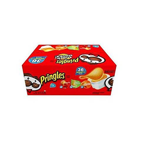 Pringles Potato Chips - 36 pk / 0.74oz Tubs