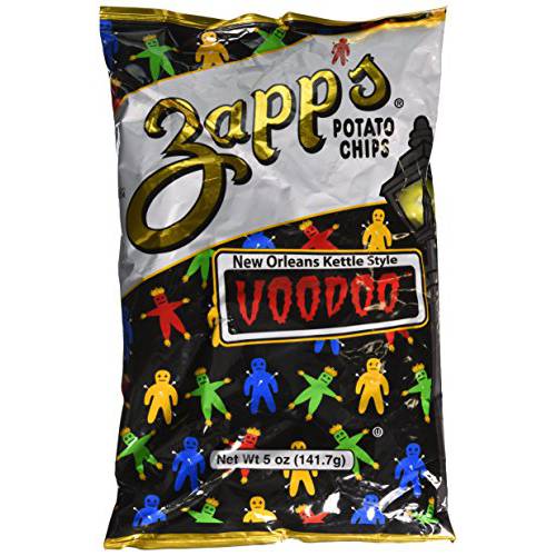 Zapps Potato Chips - NEW ORLEANS KETTLE STYLE VOODOO - 2 x 5 oz
