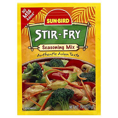 Sunbird Stir Fry Mix, 0.75 Ounce  12 per case.