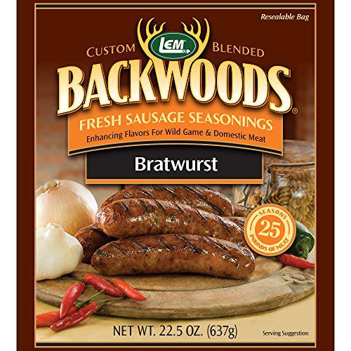 LEM Backwoods Bratwurst Fresh Sausage Seasoning